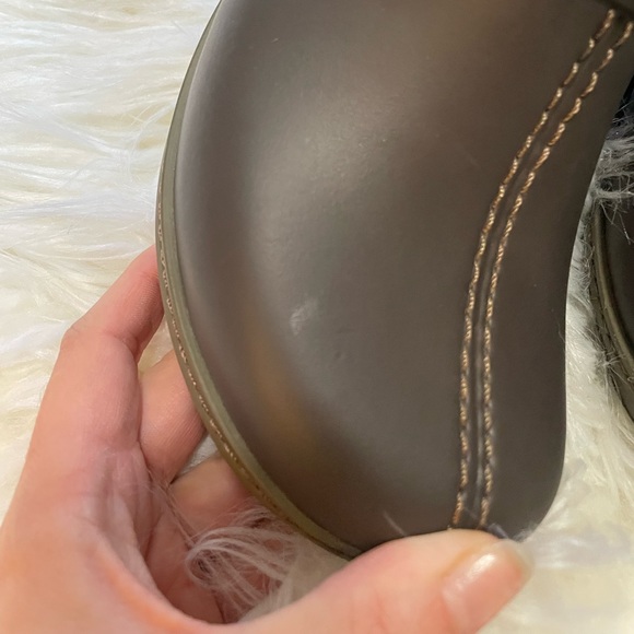 Crocs Womens Cobbler Clog Mules with Faux Fur Lining Brown/Walnut Size 6 - Picture 8 of 11